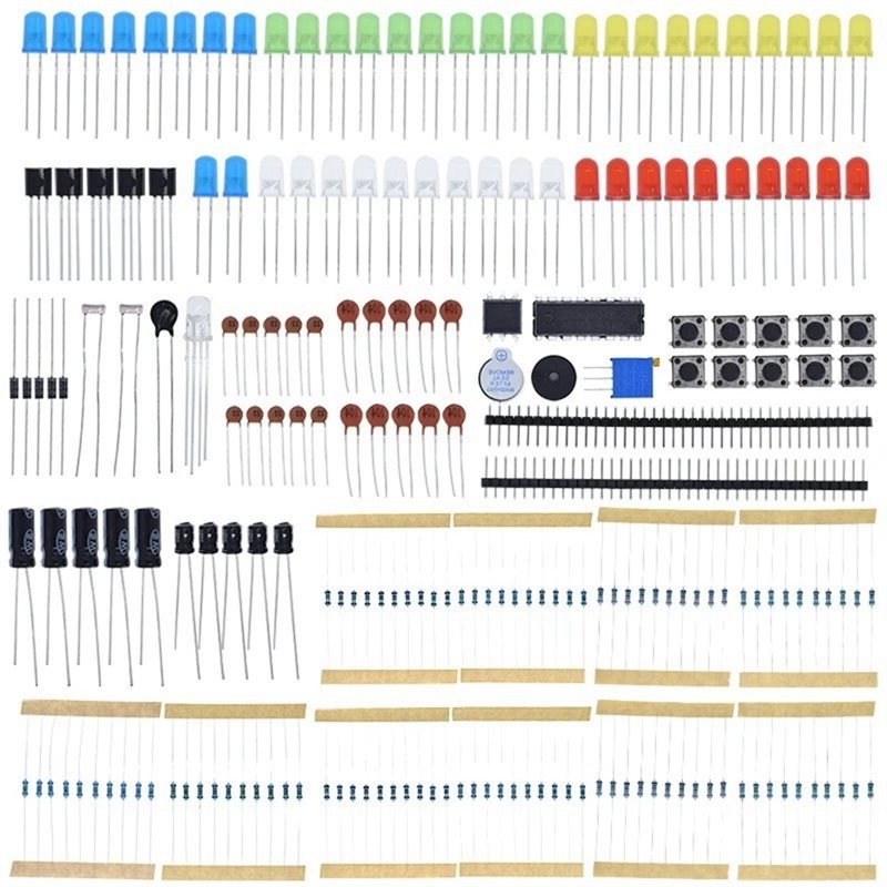 Diy Electronics Components - B29C-For Arduino UNO用 Raspberry Pi対応 DIY電子部品基本スターターキット