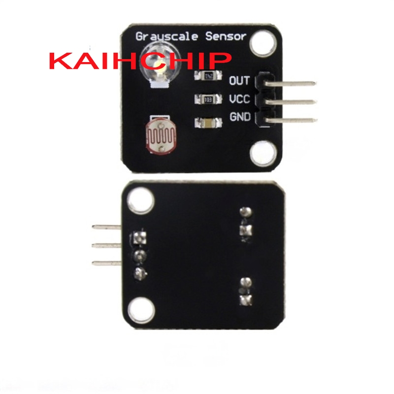Diy Analog Electronics - 感光抵抗光センサーアナロググレースケールセンサー電子ボードラインファインダー追跡モジュール Arduino DIY キット