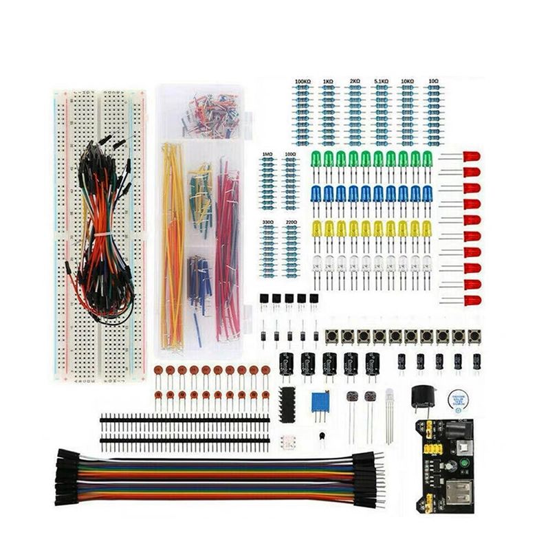 Diy Electronics Components - T23C MB-102 DIYプロジェクトスターターキット Arduino UNO R3キット用