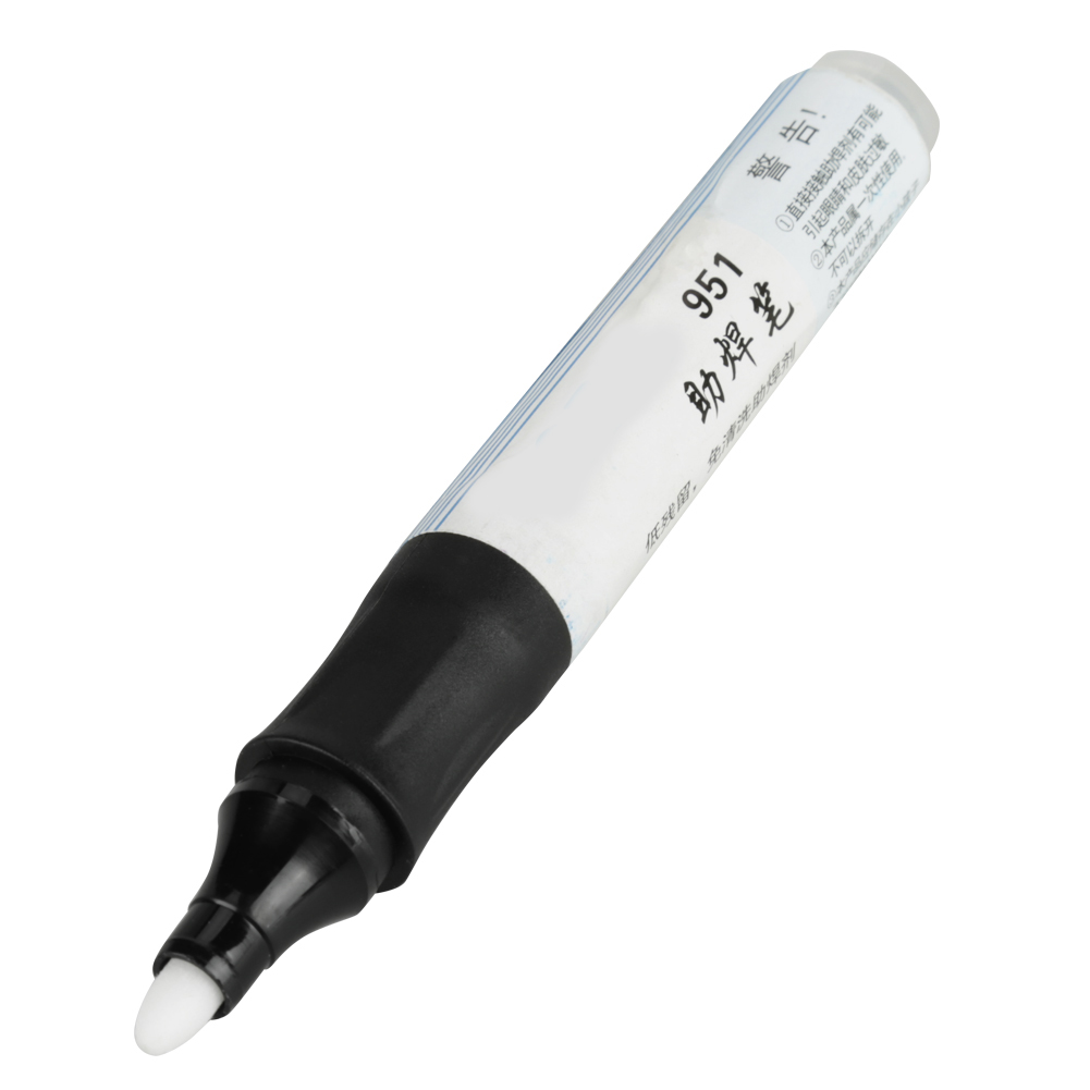 Flux Pen Electronics - 951はんだフラックスペン 13cm ノークリーン ロジンフラックス 低固形分はんだペースト PCB、太陽電池パネル、電子機器修理ツール用