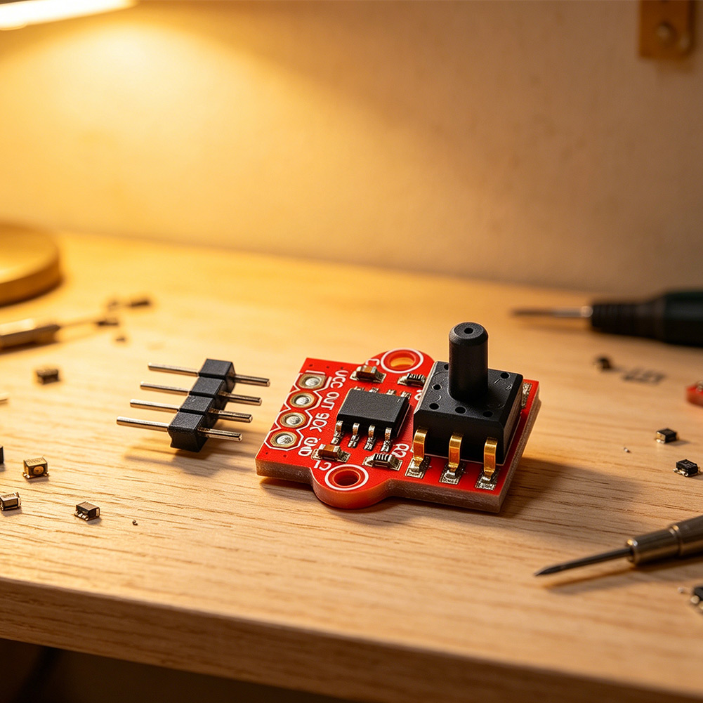 Diy Analog Electronics - 10 個 0-40KPa 空気圧水位センサーモジュール 3.3V-5V アナログデジタル検出器