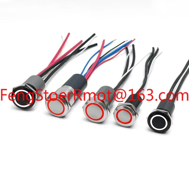 Diy Marine Electronics - 12V/24V 20A リセット可能リングLED電子プッシュボタンスイッチ 3A/5A/7.5A/10A/15A/20A マリン316ステンレス鋼 IP68