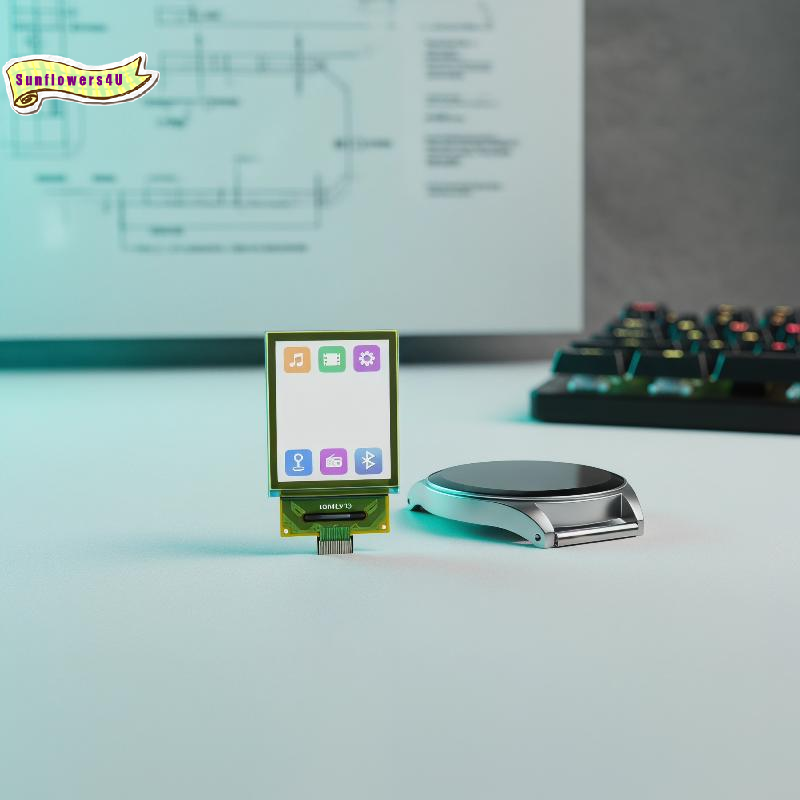 Diy Wearable Electronics - 1.5インチ透明PMOLEDパネル 128x64 65K鮮やかな色 SPI DIYウェアラブル電子プロジェクト用