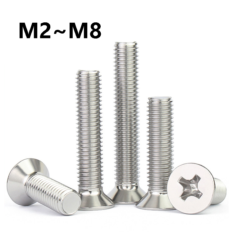 Diy Marine Electronics - 316 ステンレス鋼 A4-70 プラス皿頭小ねじ M2 M2.5