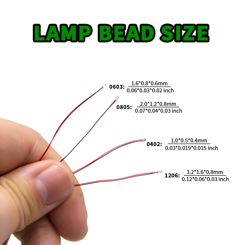 Diy Electronics Repair Kit - 10 ピース/セットマイクロ LED ランプチップ 3V 事前はんだ付け済み