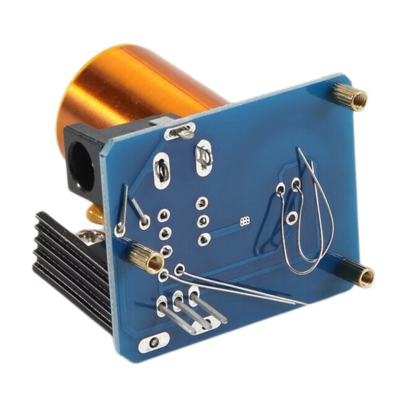 Diy Electronic Modules - BD243ミニテスラコイルキット、空のライトテクノロジーDIY電子機器、BD243C DIYミニテスラコイルモジュール、DIYキット、使いやすい