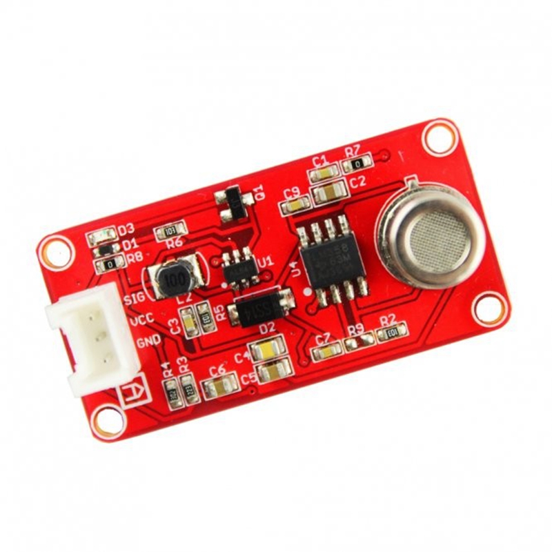 Diy Analog Electronics - Elecrowクラウンテールエアセンサー危険ガス検知クランプ使いやすい電気センサーモジュールDIYキット