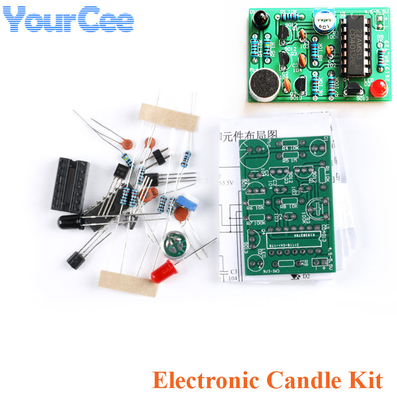 アナログ電子キャンドルライト、事前制御、シミュレーション、D - Diy Analog Electronics のレビューと価格