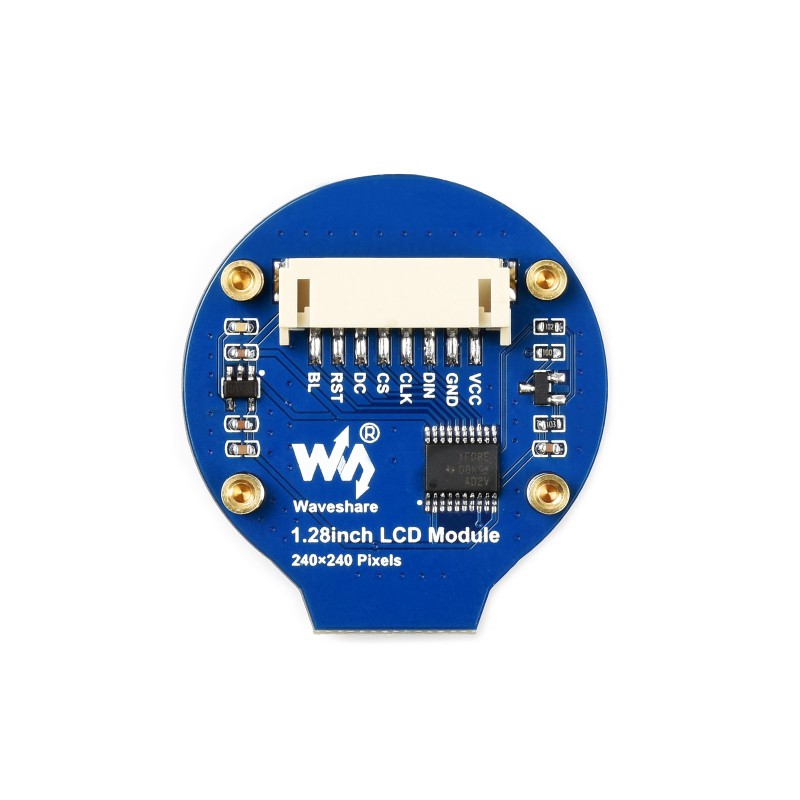 1.28インチ丸型TFT LCDモジュール 240x240解 - Diy Wearable Electronics のレビューと価格