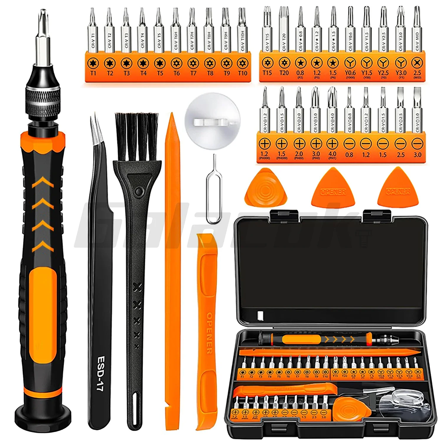 40 in 1電子修理用ドライバーセット、多機能DIYハンド - Diy Electronics Com のレビューと価格