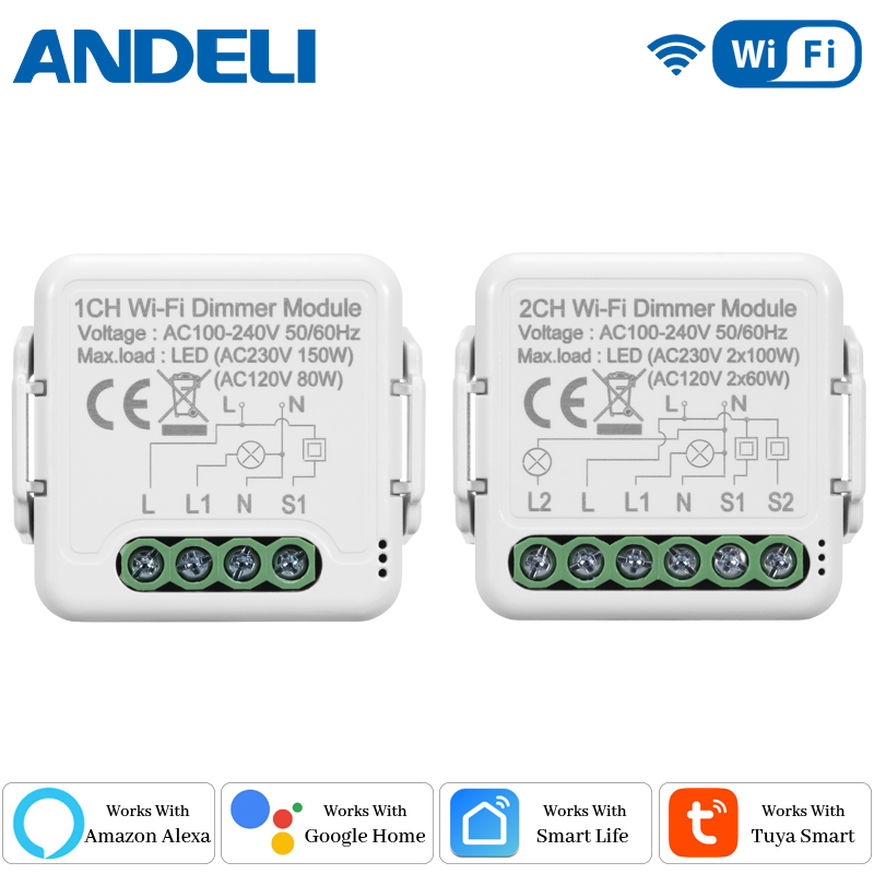 DIY Wifi スマート調光スイッチモジュール Tuya/ - Diy Electronic Modules のレビューと価格