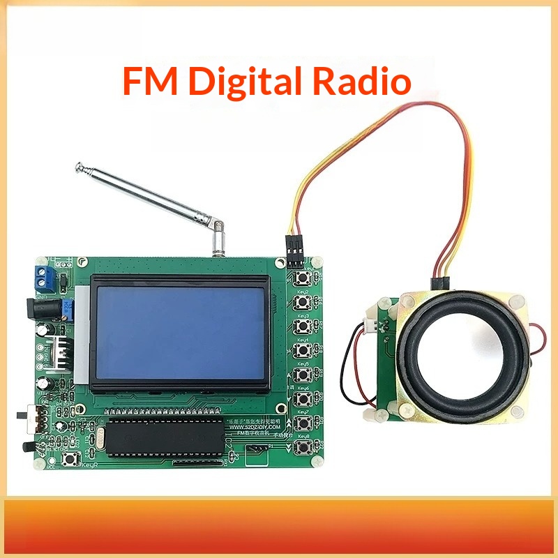 デジタルFMラジオDIY電子製作キット、電気技師競技訓練用溶 - Diy Analog Electronics のレビューと価格
