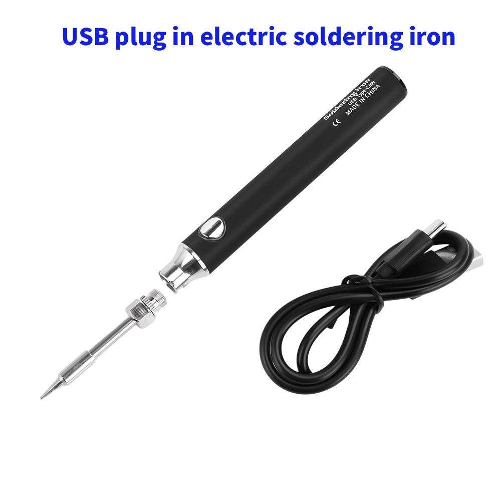 ミニUSB Type-Cはんだごて 3段階温度調節可能 ポー - Flux Pen Electronics のレビューと価格