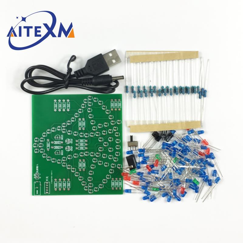 DC 3-5V DIY LED スイング風鈴電子キット振動風 - Diy Analog Electronics のレビューと価格