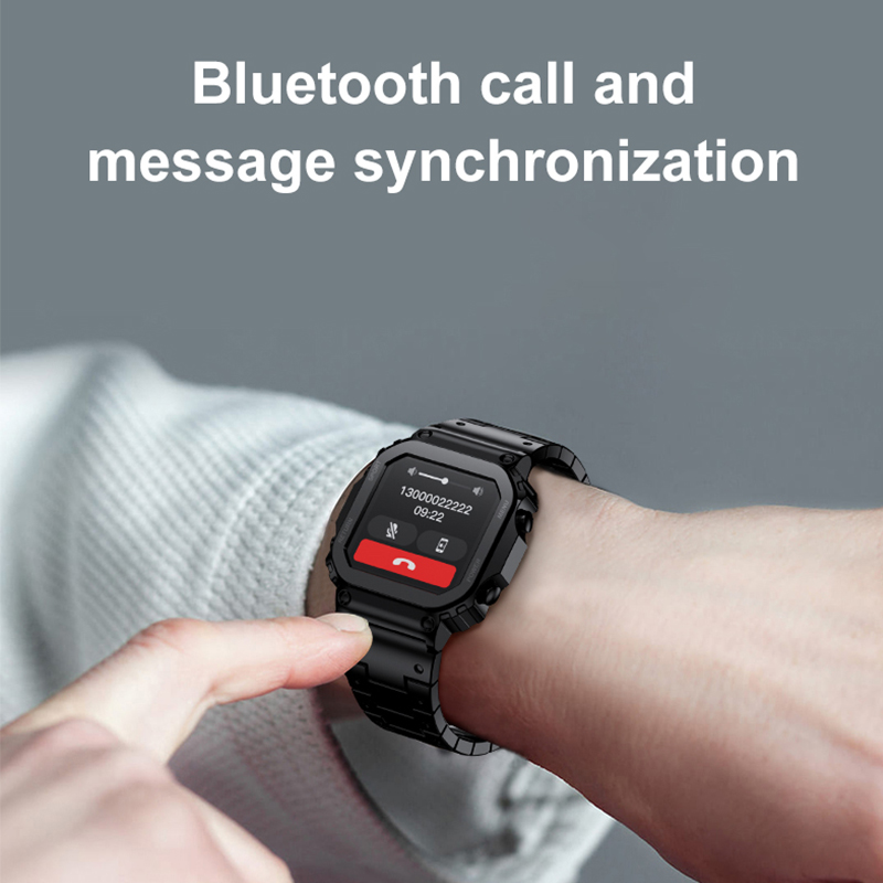 Aweile-男性用Bluetooth通話付きスマートウォッ - Diy Wearable Electronics のレビューと価格