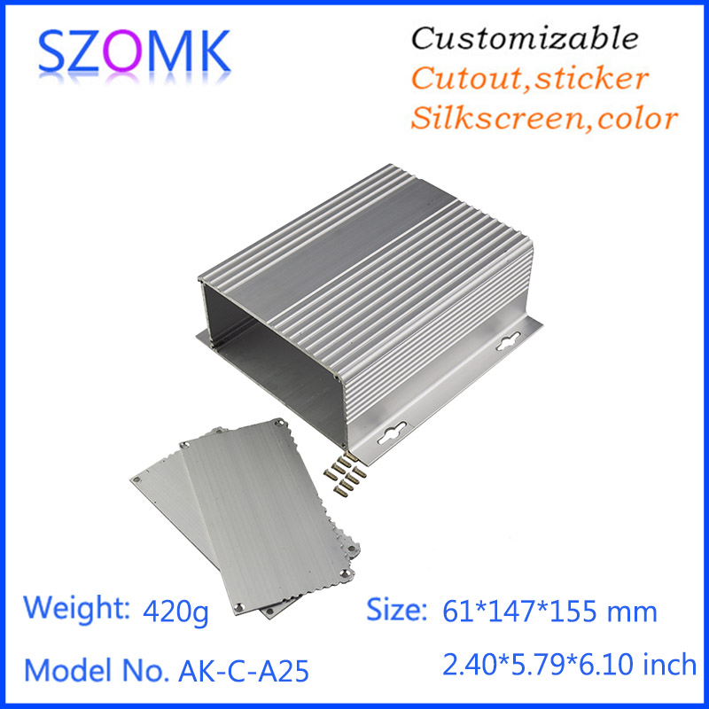 61*147*155mm 中国市場向け電子機器用アルミ筐体  - Diy Electronics Market のレビューと価格