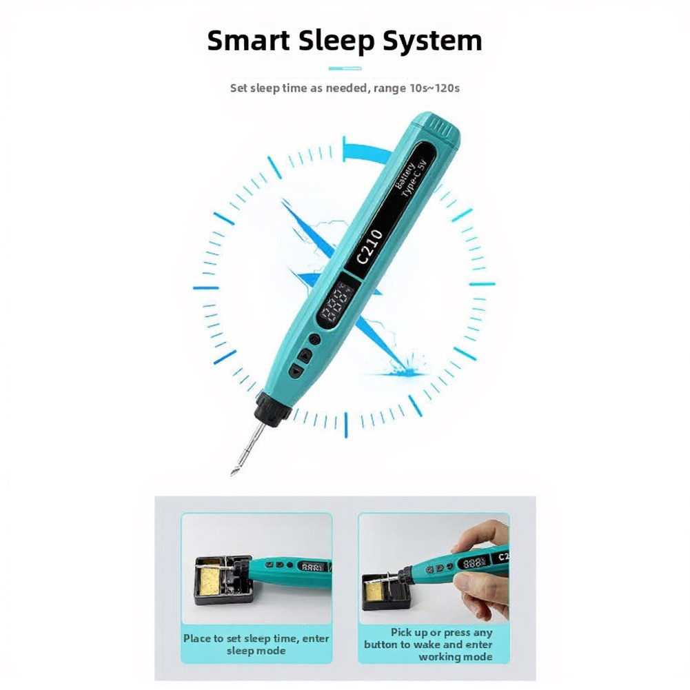 スマートデジタルUSBはんだごてセットポータブルワイヤレスデ - Diy Electronics Gadget のレビューと価格