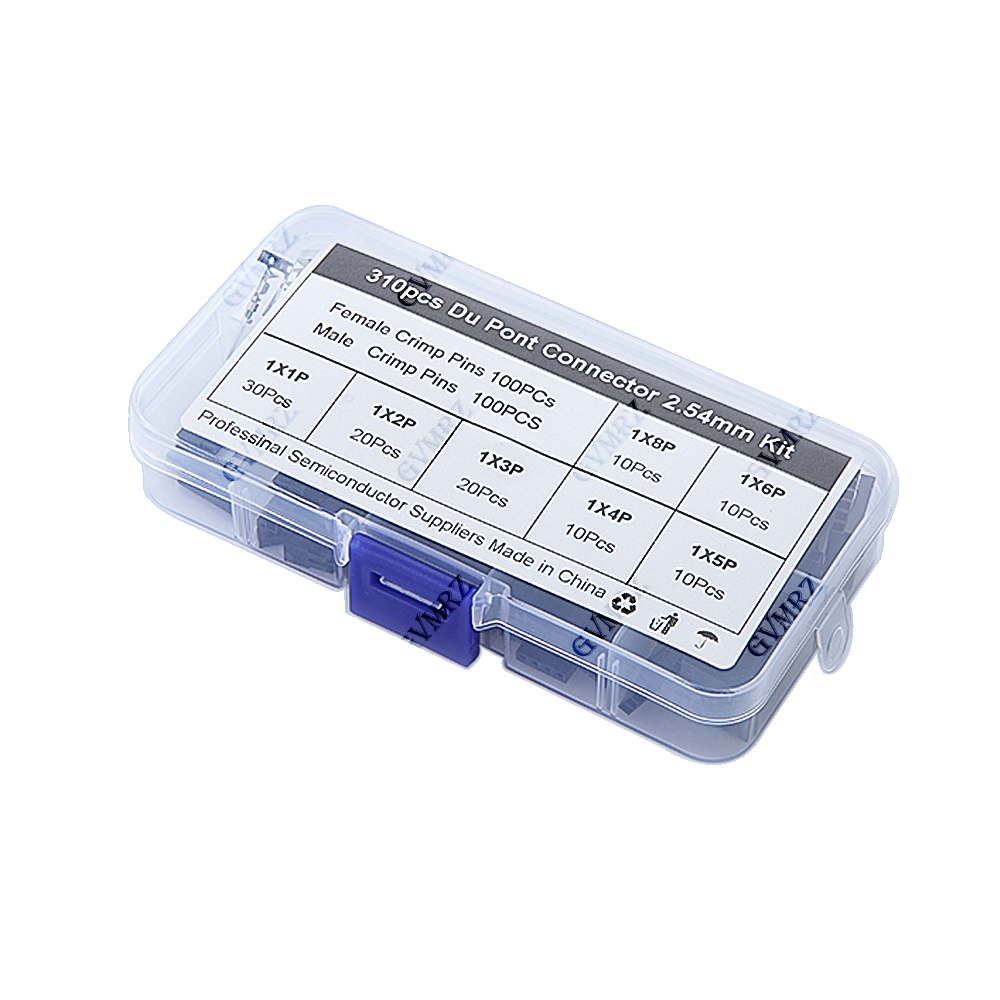 310 ピース/ボックス 2.54 ミリメートルオス + メ - Diy Electronics Com のレビューと価格