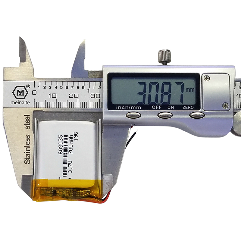 603035 リチウムイオン電池 700mAh 3.7V 充 - Diy Wearable Electronics のレビューと価格