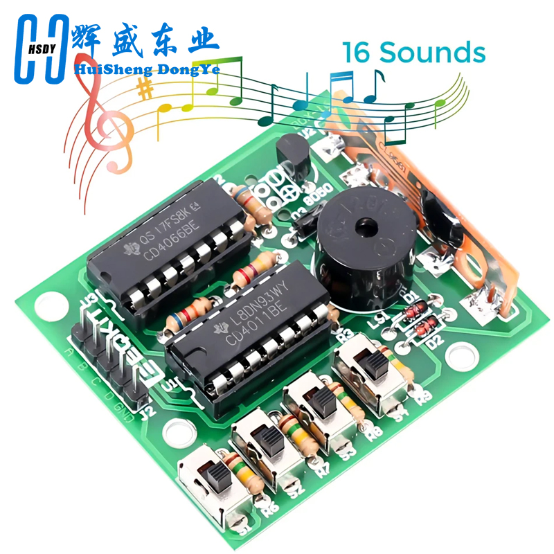 16 音楽サウンドボックス BOX-16 ボード 16 トー - Diy Electronics Com のレビューと価格