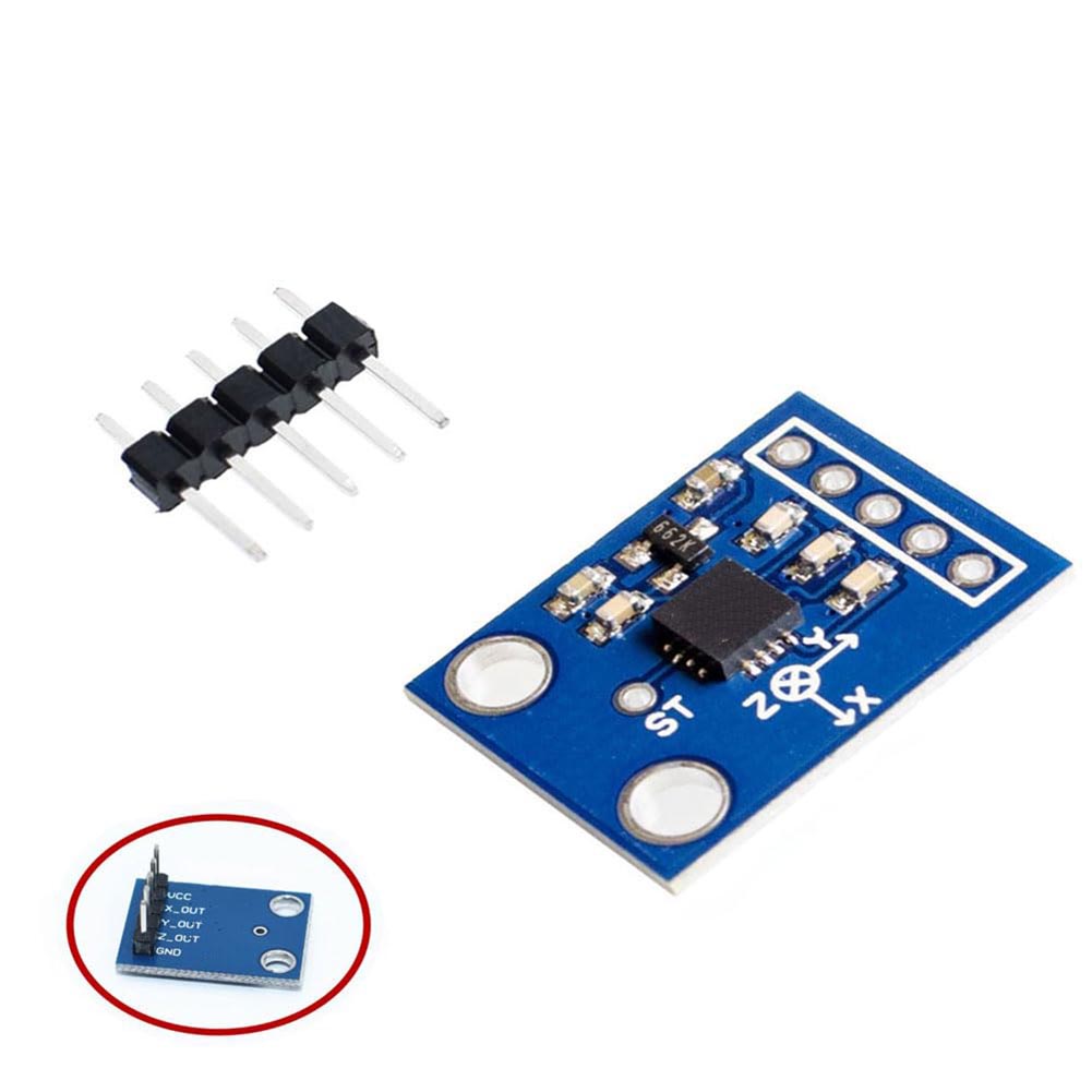 ADXL335 3 軸加速度計傾斜重力角センサー X Y Z - Diy Analog Electronics のレビューと価格