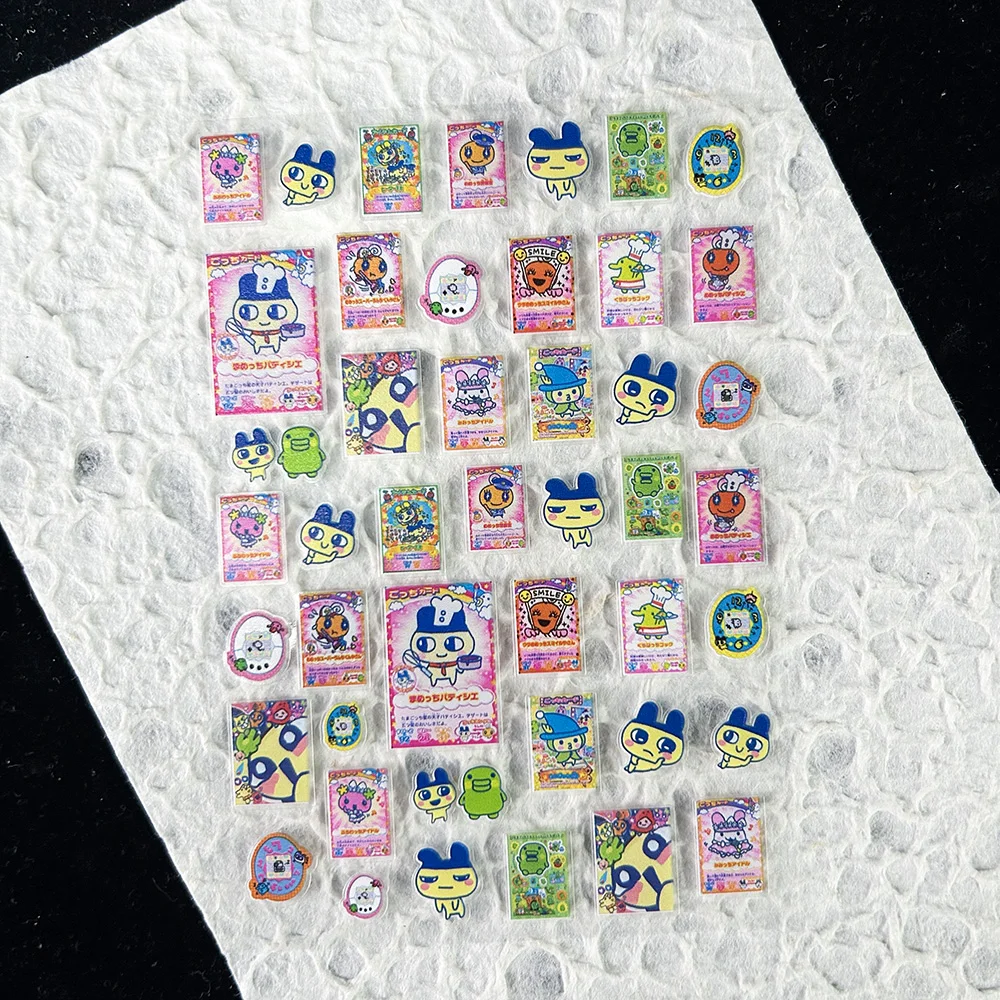 かわいいゲーム進化電子ペットステッカーネイルアートかわいい動 - Diy Electronics Game のレビューと価格
