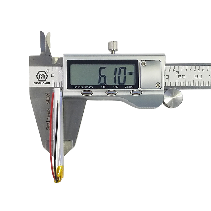 コンパクトな3.7V 500mAhリチウムイオン電池6014 - Diy Wearable Electronics のレビューと価格
