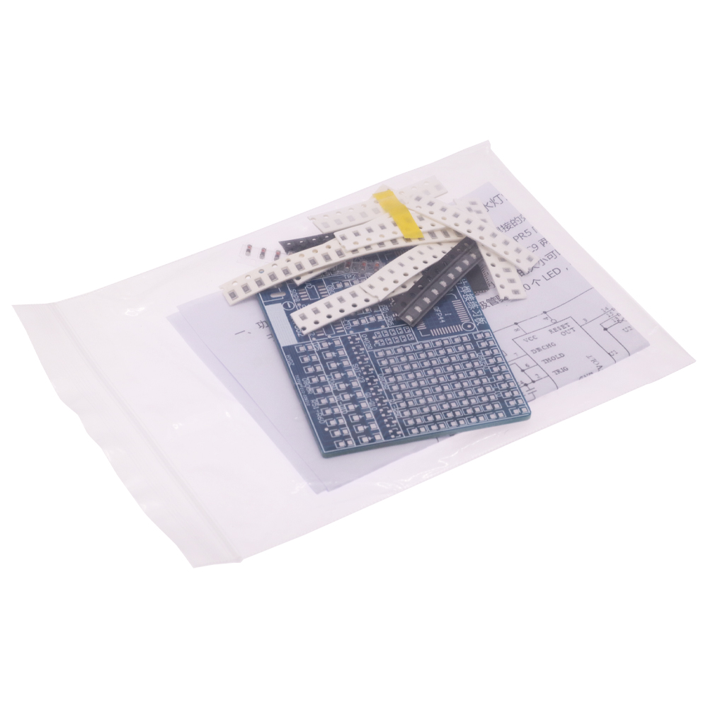 SMD NE555 CD4017 回転点滅 LED コンポー - Diy Electronics Com のレビューと価格
