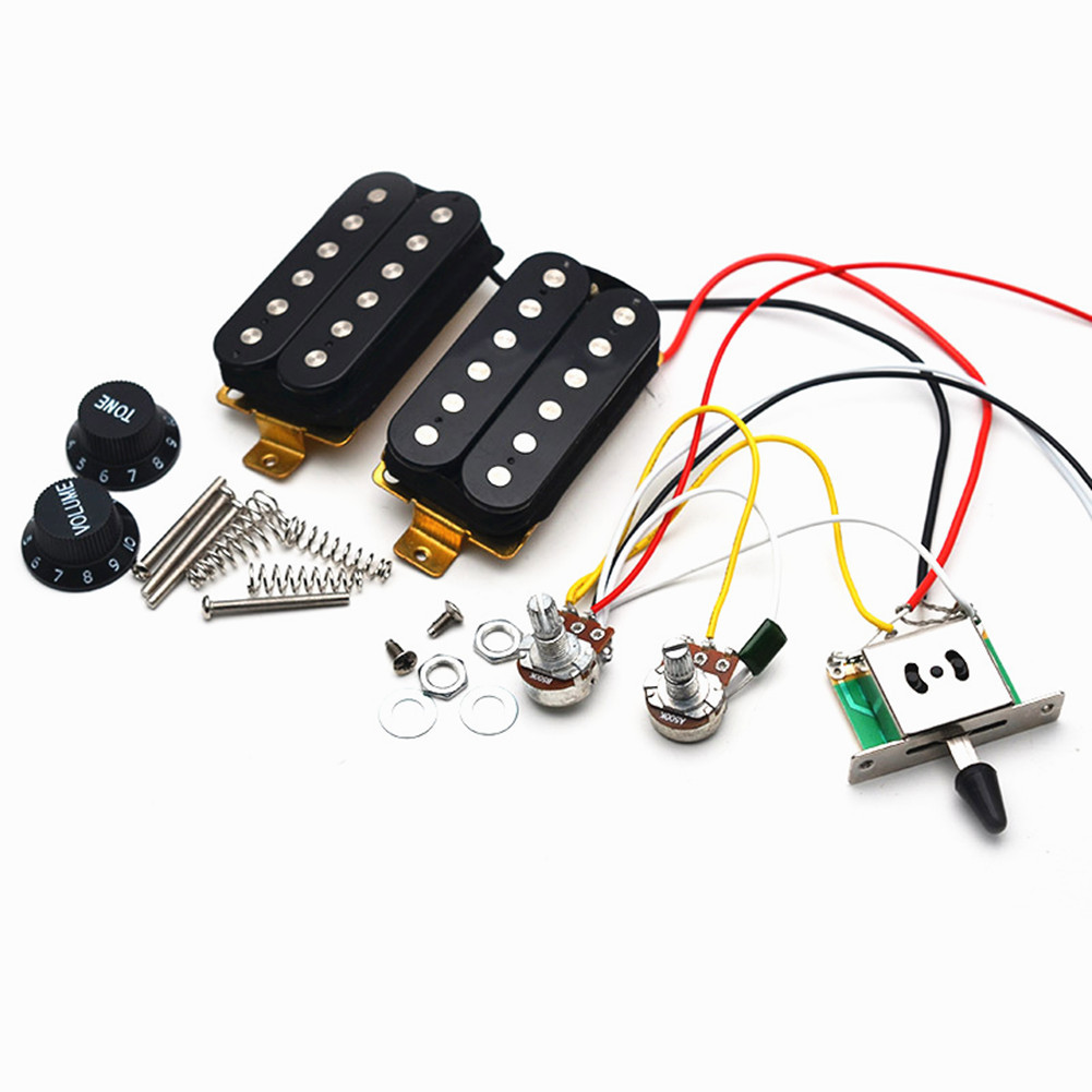 ギターハムバッカーピックアップ、3ウェイギタースイッチポテン - Diy Electric Guitar Electronics のレビューと価格