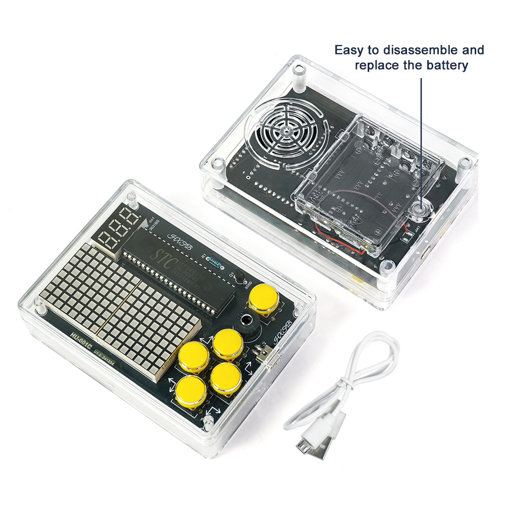 DIY アップグレードされたピクセルゲームコンソール電子キッ - Diy Electronics Game のレビューと価格