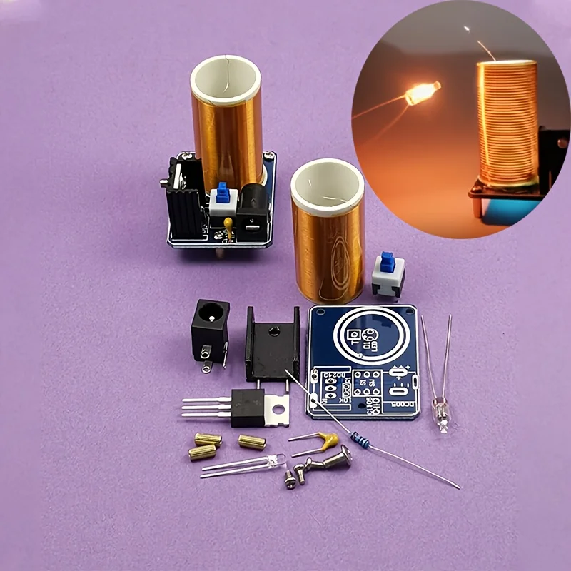 ミニテスラコイルキット BD243 DIY電子プロジェクト  - Diy Lightsaber Electronics のレビューと価格