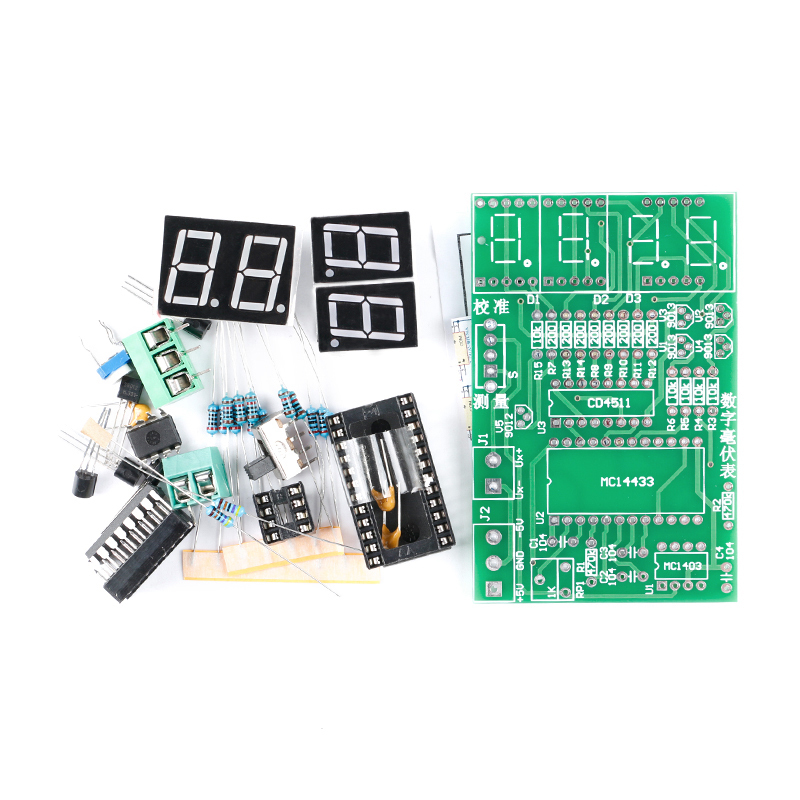 デジタルミリボルトメーターDIYキット アナログからデジタル - Diy Analog Electronics のレビューと価格