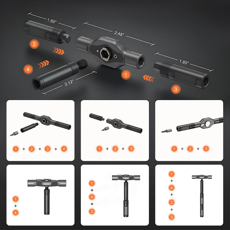 磁気ラチェット式ドライバーセット、電子機器、家具、自転車用マ - Diy Electronics Repair Kit のレビューと価格