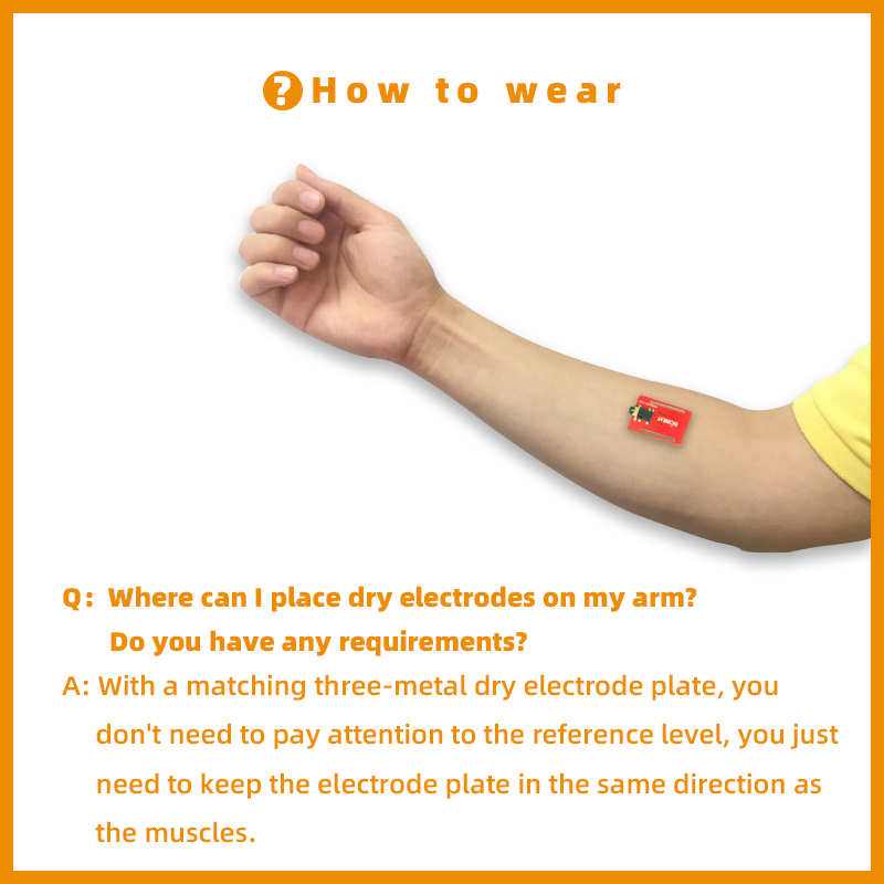 Obiemg-スイベルシグナル用の乾式溝センサー,電子機器, - Diy Wearable Electronics のレビューと価格