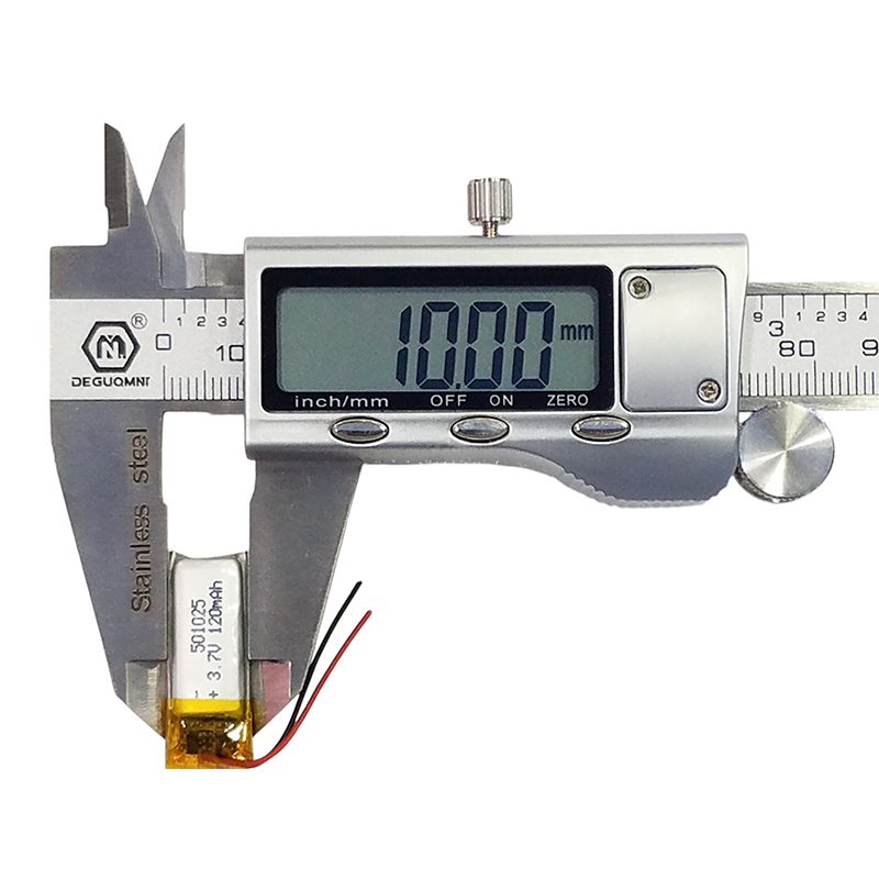コンパクト高効率リチウムイオンポリマー電池 501025 3 - Diy Wearable Electronics のレビューと価格