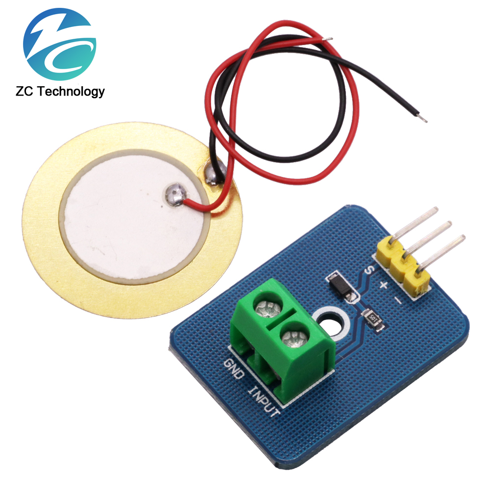 DIYキット3.3v/5vセラミックピエゾ振動センサーモジュ - Diy Analog Electronics のレビューと価格