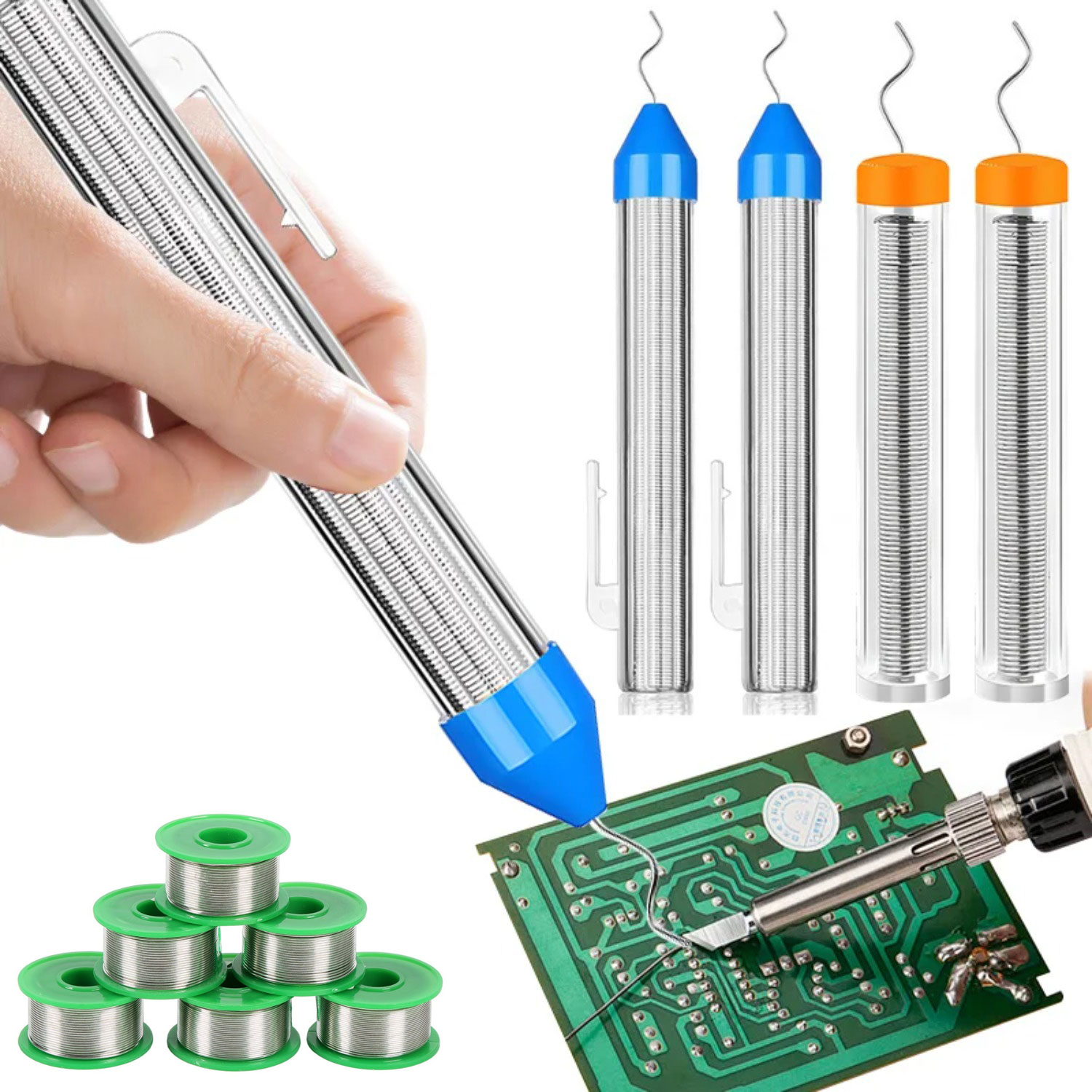鉛フリーペン型はんだ線 0.8/1.0mm 錫ポータブルコア - Flux Pen Electronics のレビューと価格