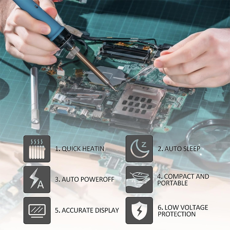 コードレスはんだごてステーション Dewaltt/Makit - Diy Electronics Gadget のレビューと価格