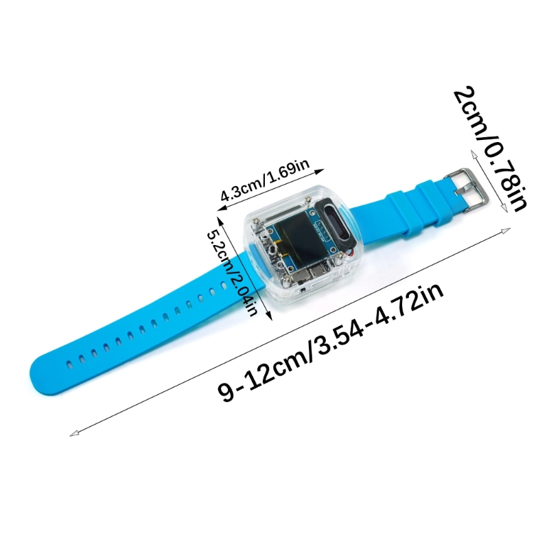 AI 音声コントロール時計キット充電式 DIY エレクトロニ - Diy Wearable Electronics のレビューと価格