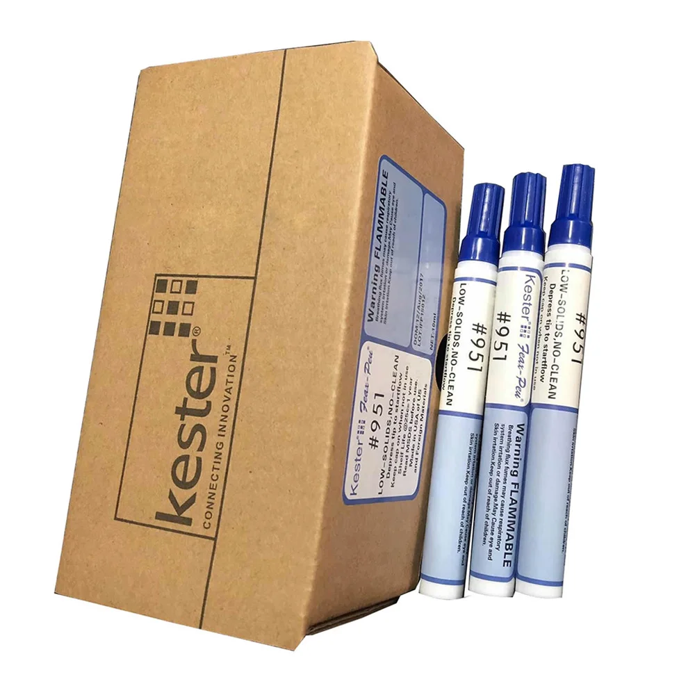 Rosin溶接フラックスはんだ付けペン、低糖PCBボード、は - Flux Pen Electronics のレビューと価格