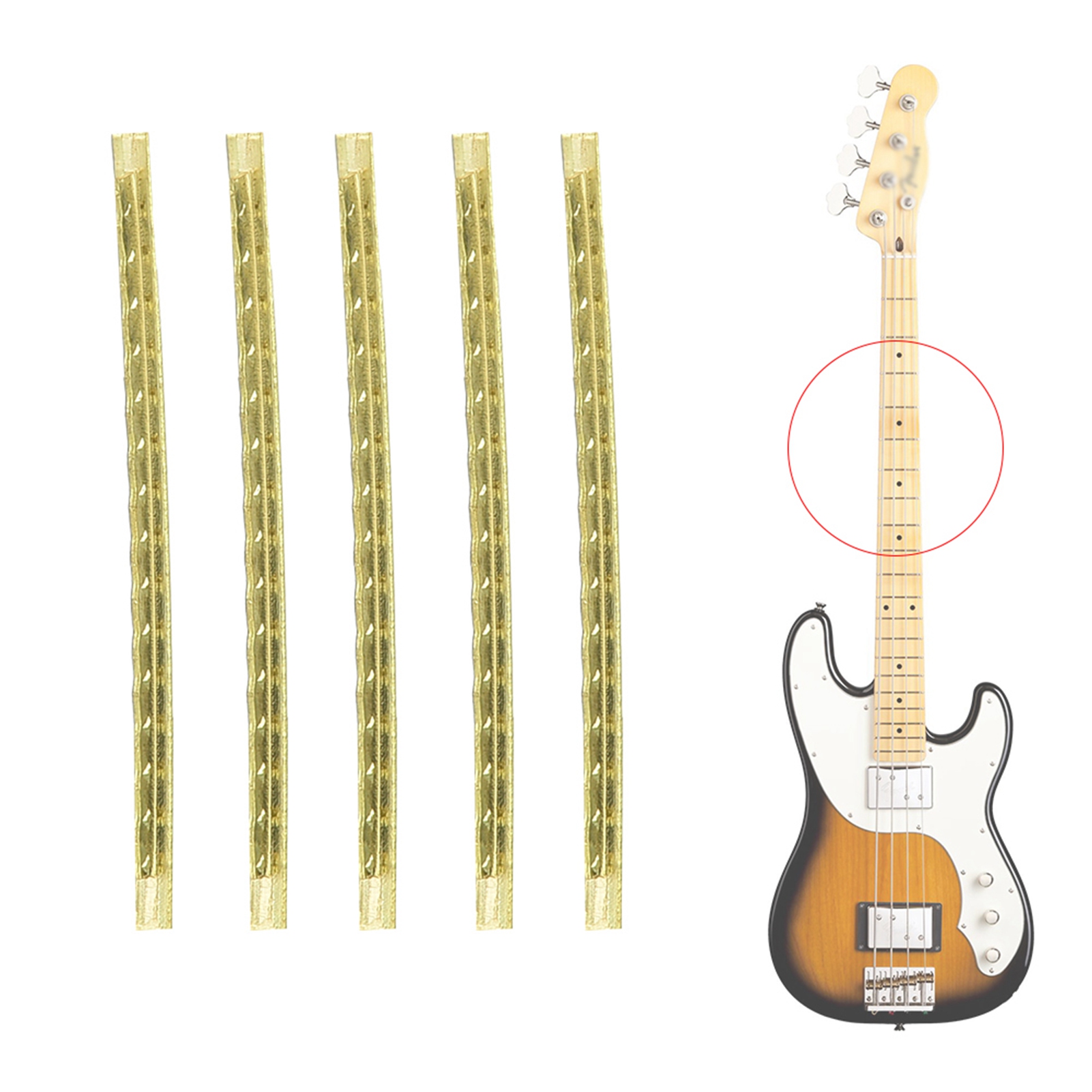 フレットワイヤー フレットワイヤー 2.7mm ギターフレッ - Diy Electric Guitar Electronics のレビューと価格