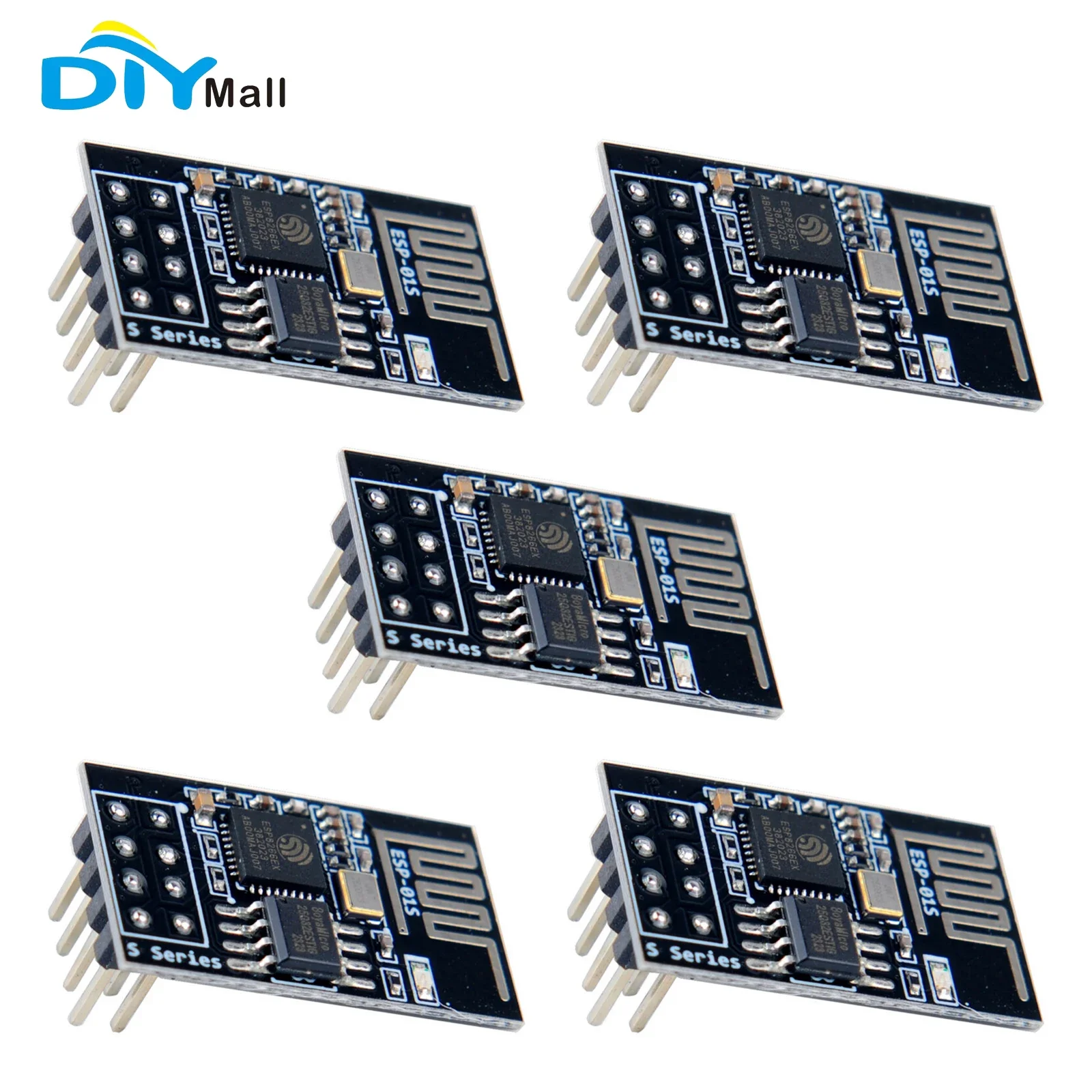 ESP-01S ESP8266 WiFi モジュール 4MB - Diy Electronic Modules のレビューと価格